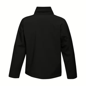 Regatta Opmerkelijk Heren Ablaze Afdrukbaar Soft Shell-jasje (Zwart/Zwart)