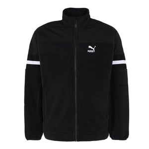 Puma Heren XTG Woven Jacket Winterized Fleece Track Top Zwart 595889 01