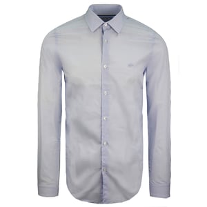 Lacoste Slim Fit Heren Overhemd Lichtblauw