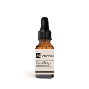 Dr Botanicals Eucalyptus, Tea Tree & Salicylzuur Gezichts olie Voor Vlekken 15ml