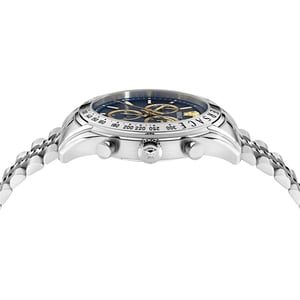 Versace Chrono Master Heren Horloge Zilverkleurig VE8R00324