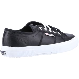 Superga 2750 Leer Heren Zwart/Wit Trainers