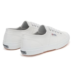 Superga Unisex 2750 Efglu Leather Trainers voor volwassenen (Wit)