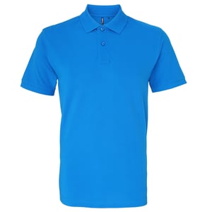 Asquith & Fox Heren Poloshirt met korte mouwen (Saffier)