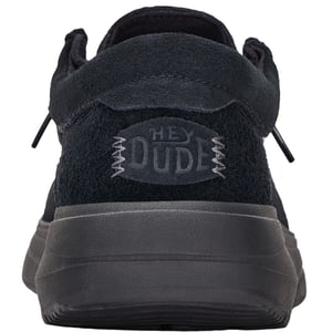HEYDUDE Wally X Suede Heren Zwart Bootschoenen