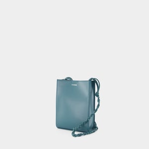 Tangle Kleine Schoudertas - Jil Sander - Leer - Groen