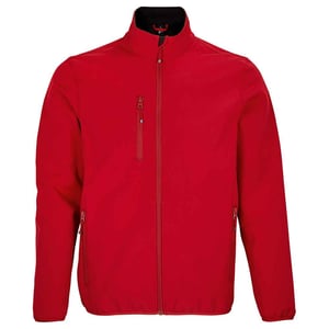 SOLS Heren Falcon Soft Shell Jas (Peperrood)