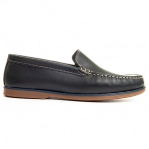 Purapiel Mocassin Mokka Zwart