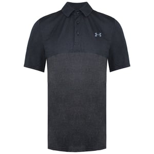 Under Armour Vanish Geblokt Heren Zwart Poloshirt