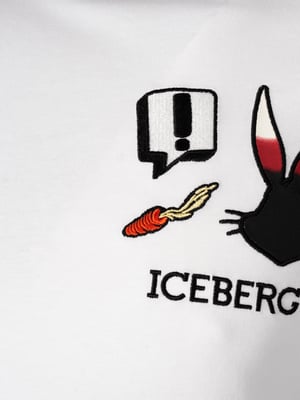 Iceberg T-Shirt Bugs Mannen Wit