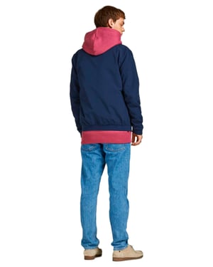 Jack & Jones Jas zomer Jje Rush Harrington Bomber Blauw