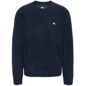 Tommy Jeans Sweaters Waffle Sweater Blauw