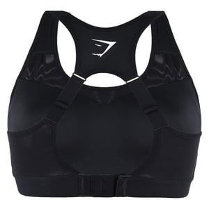 Gymshark Hoge Ondersteuning Dames Zwart Sportbeha