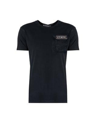 Iceberg T-Shirt C-Neck Mannen zwart