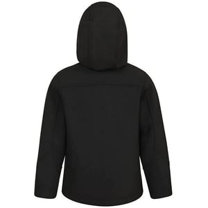 Mountain Warehouse Kinder/Kids Exodus Waterafstotend Soft Shell Jasje (Zwart)