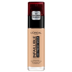 L'Oréal Paris Infallible 24H Freshwear Vloeibare Foundation 200 Golden Sand, SPF 25