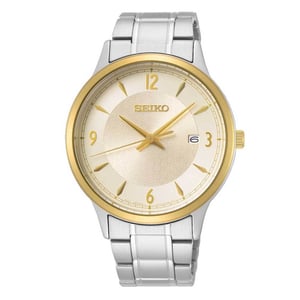 Seiko Heren Zilveren Horloge SGEH92P1