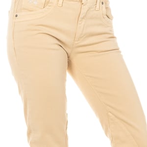 Stretch elastische broek met dun gesneden zomen LWT010 vrouw