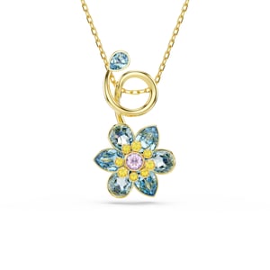Swarovski 'Idyllia F Florere' Dames Gouden Geplateerde Metalen Ketting - Goud 5709029