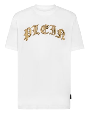 T-Shirt Ronde Hals Gothic Plein