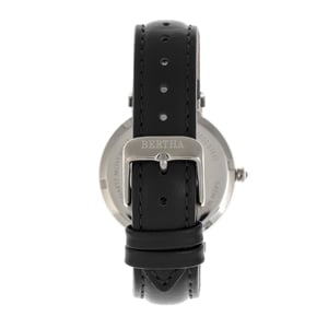 Bertha Emily Moeder-van-Parels Leren Band Horloge