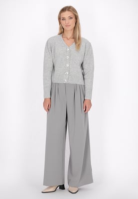 Dreimaster Vest Dames grijs melange