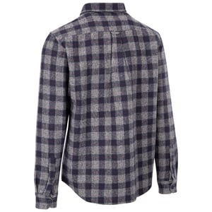 Trespass Heren Portlaw Geruit Overhemd (Grijs/Blauw)