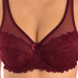 Royale 008H4 damesbeugelbeha met microtule detail