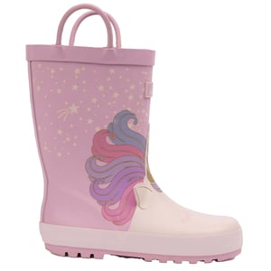 Trespass Kinder/Kinderfiguur Unicorn Wellington Laarzen (Paars/Beige)