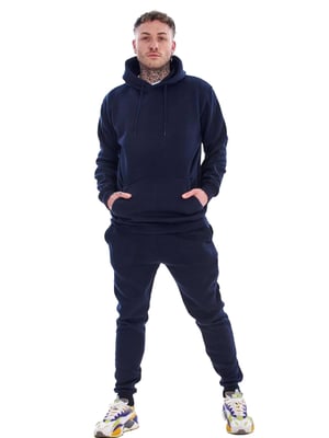 Kruze Heren Pullover Hoodie Tracksuit Set