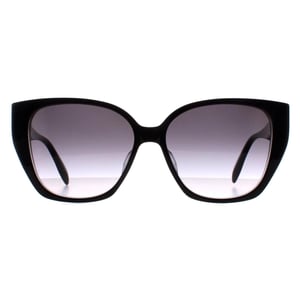 Alexander McQueen Cat Eye Dames Zwart Grijs Gradiënt AM0284S