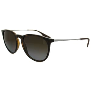Ray-Ban Zonnebril Erika 4171 710/T5 Schildpad & Gunmetal Bruin Verloop Gepolariseerd