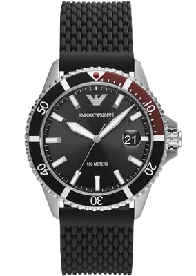 Emporio Armani Diver Heren Horloge Zwart AR11341