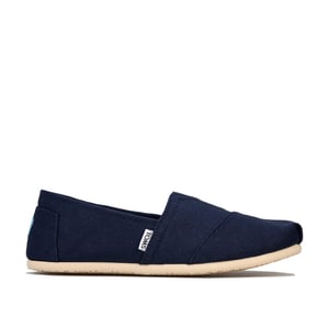 Marineblauwe Toms Classics-sneakers van canvas voor heren