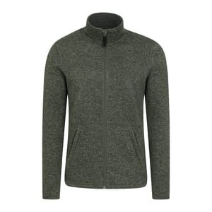 Mountain Warehouse Heren Idris III Full Zip Fleecejack (Groen)