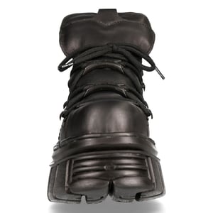 NEW ROCK 106N-S52 TORENSCHOENEN metalen zwart lederen biker punk gotische laarzen
