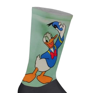 Lange uniseks sokken met elastische print