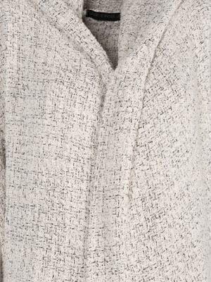 La Haine Inside Us Cardigan Asymmetric Vrouw Wit