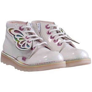 Kickers Hi Classic Kinder Laarzen Wit