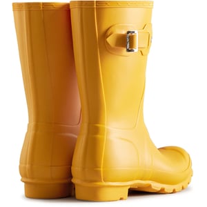 Hunter Original Short Wellington Boots Rubberen Damesgele Regenlaarzen