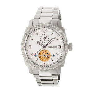 Heritor automatisch Helmsley semi-skelet armbandhorloge