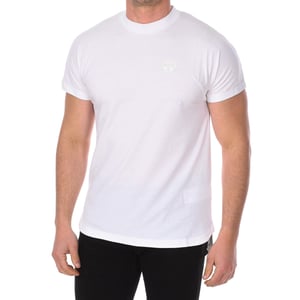 Heren-T-shirt met korte mouwen en ronde hals N0YJAE