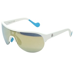 Moncler ML0049 21C OO witte zonnebril