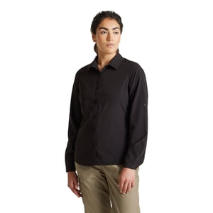 Craghoppers Dames/dames Expert Kiwi Shirt met lange mouwen (Zwart)