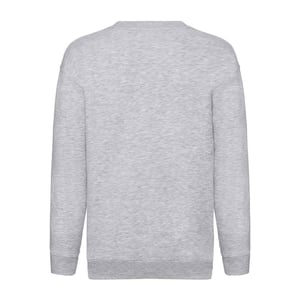 Fruit of the Loom Sweatshirt met Drop Shoulder voor Kinderen/Kinderen (Heide Grijs)