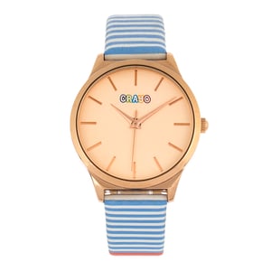 Crayo aan boord van unisex horloge