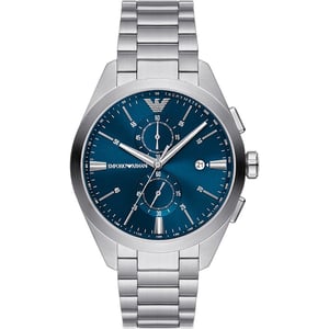 Emporio Armani Claudio Heren Horloge Zilverkleurig AR11541