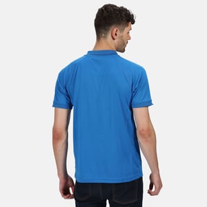 Regatta Professioneel Heren Coolweave Poloshirt met korte mouwen (Oxford Blauw)