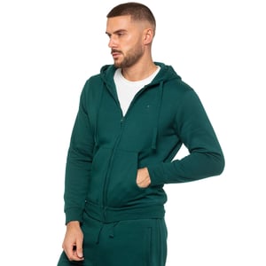 Enzo | Heren Zip Hoodie - Groen