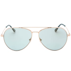 Tom Ford Ft0996 28X glanzende rosegouden zonnebril